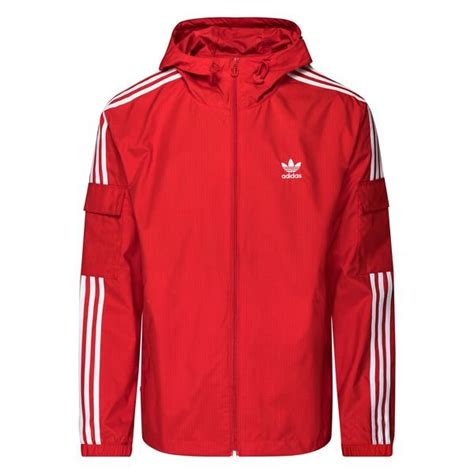 adidas windbreaker rot weiß schwarz|windjacke adidas herren.